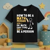 Funny Math How To Be A Math Person Toddler T-Shirt thumb 3