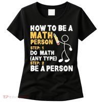 Funny Math How To Be A Math Person Women's T-Shirt thumb 0