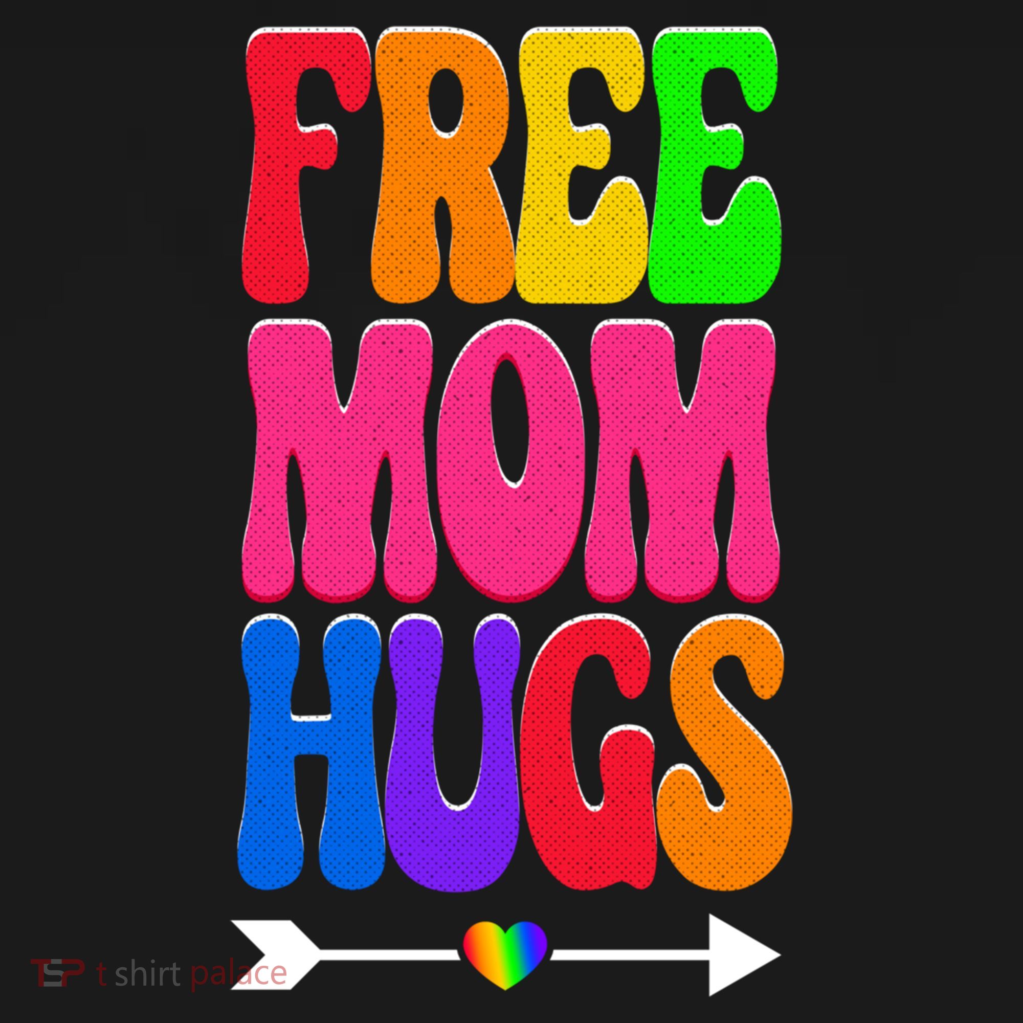 Free Mom Hugs Ally Lgbt Pride Month Gift Doggie Tank