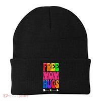 Free Mom Hugs Ally Lgbt Pride Month Gift Beanie thumb 0