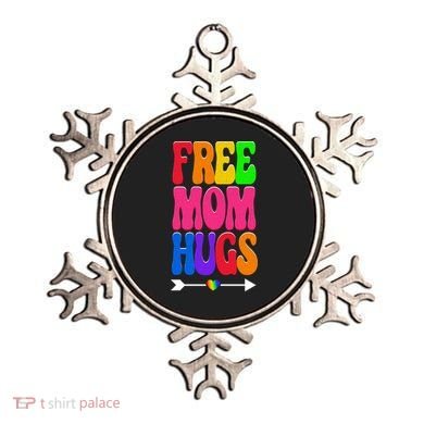 Free Mom Hugs Ally Lgbt Pride Month Gift Ornament