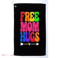 Free Mom Hugs Ally Lgbt Pride Month Gift Golf Towel thumb 0