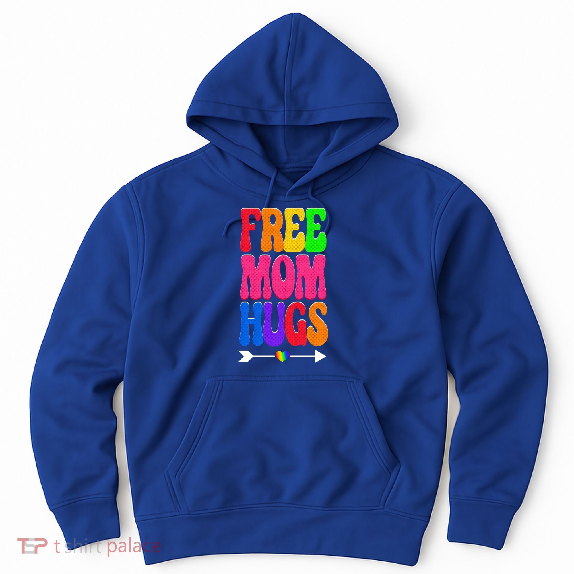 Free Mom Hugs Ally Lgbt Pride Month Gift Hoodie