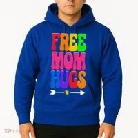 Free Mom Hugs Ally Lgbt Pride Month Gift Hoodie thumb 2