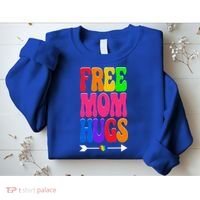 Free Mom Hugs Ally Lgbt Pride Month Gift Sweatshirt thumb 2