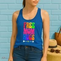 Free Mom Hugs Ally Lgbt Pride Month Gift Women's Tank Top thumb 2