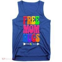 Free Mom Hugs Ally Lgbt Pride Month Gift Tank Top thumb 0