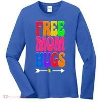 Free Mom Hugs Ally Lgbt Pride Month Gift Women's Long Sleeve Shirt thumb 0