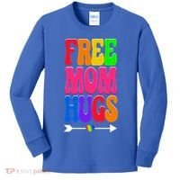Free Mom Hugs Ally Lgbt Pride Month Gift Kids Long Sleeve Shirt thumb 0