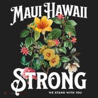 Floral Maui Hawaii Strong We Stand With Maui Women's Sweatshirt thumb 2