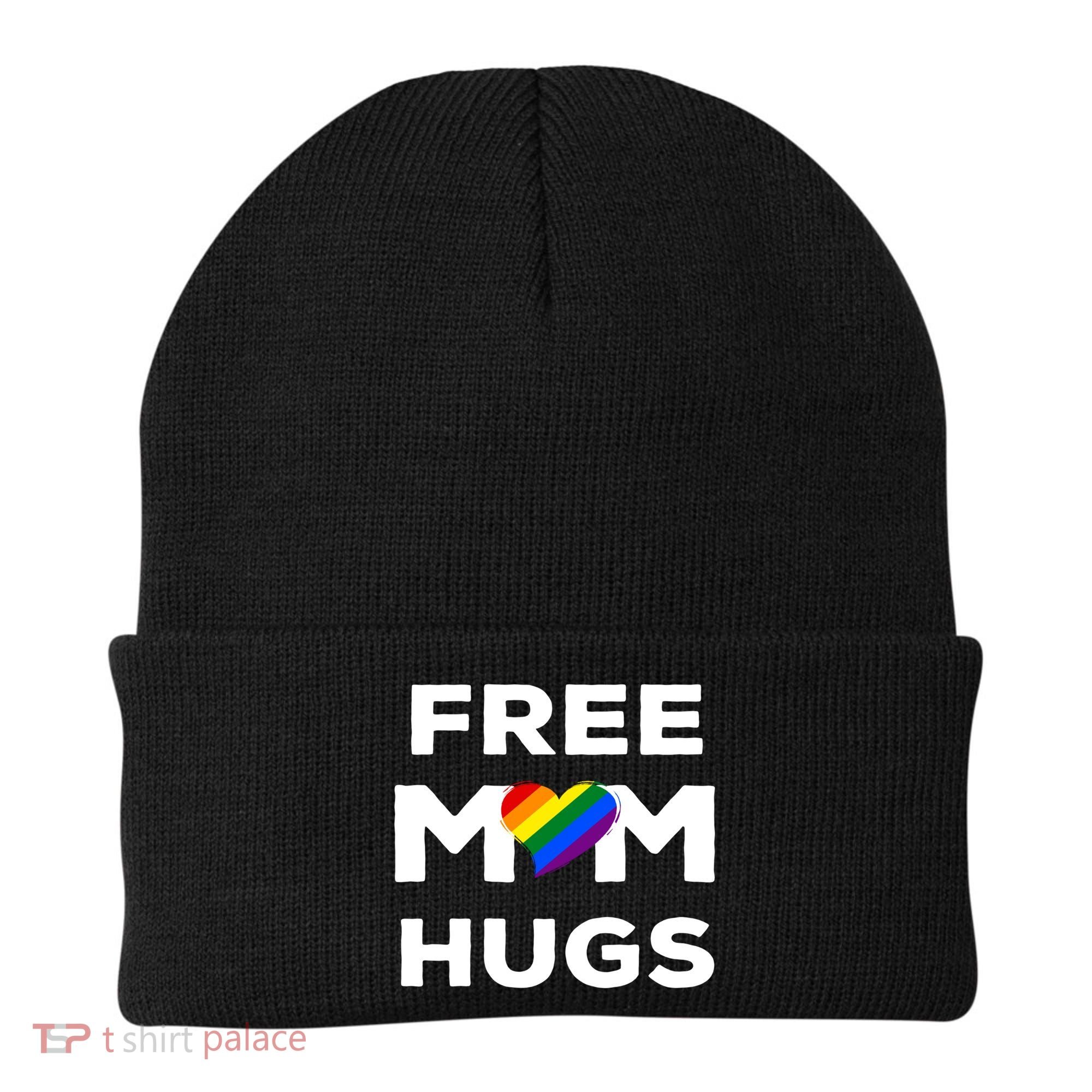 Free Mom Hugs Gift Beanie
