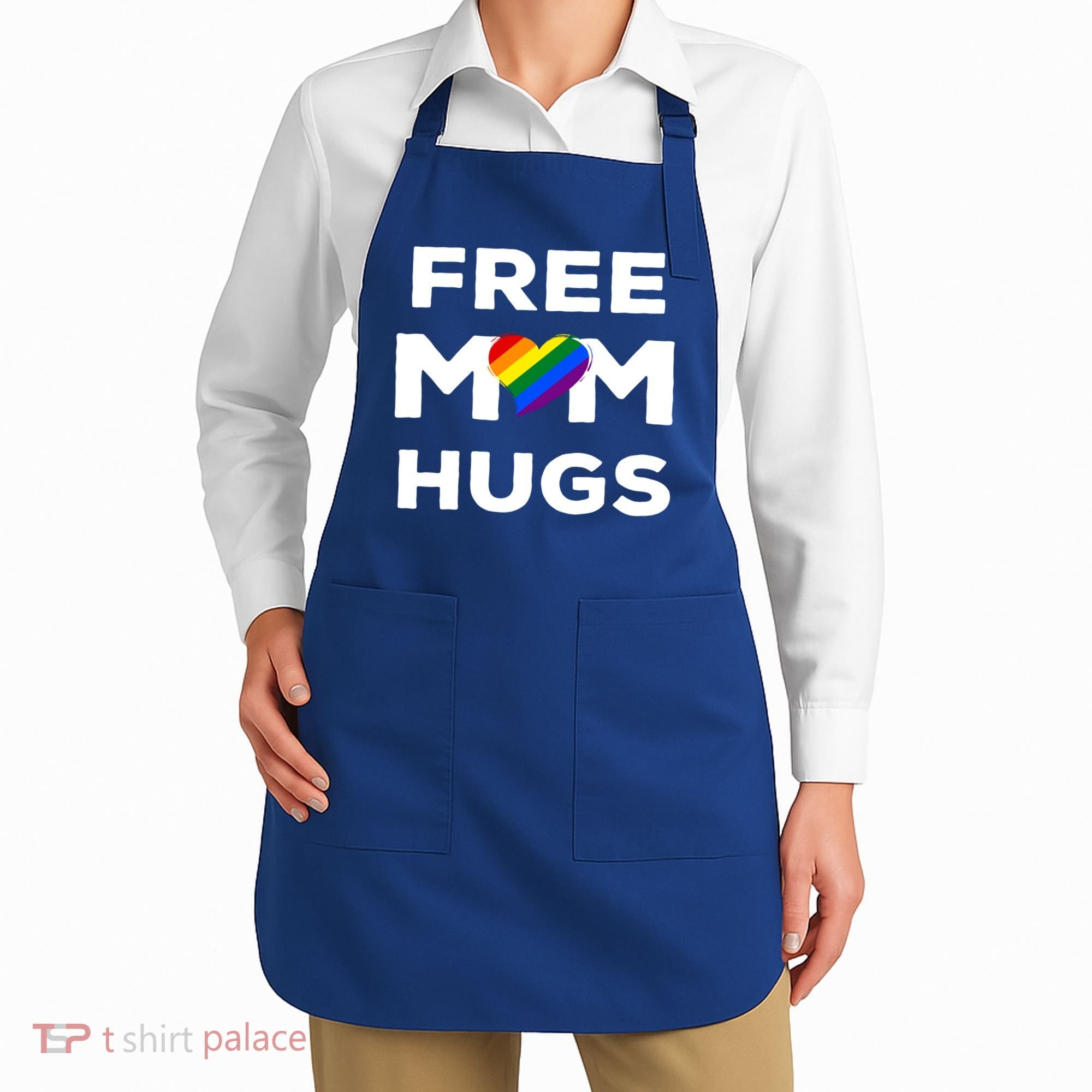 Free Mom Hugs Gift Apron