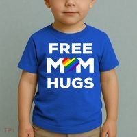 Free Mom Hugs Gift Toddler T-Shirt thumb 2