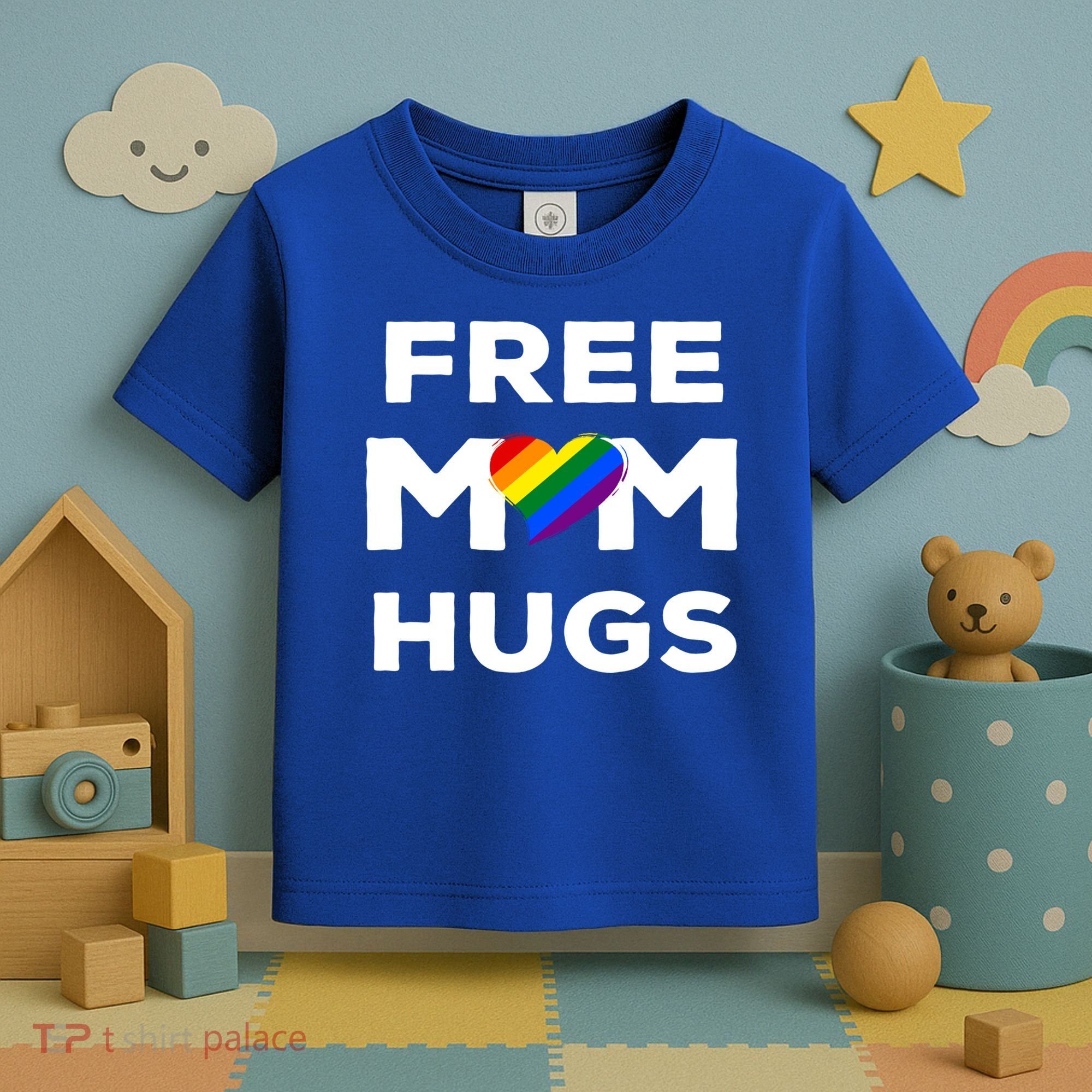 Free Mom Hugs Gift Toddler T-Shirt