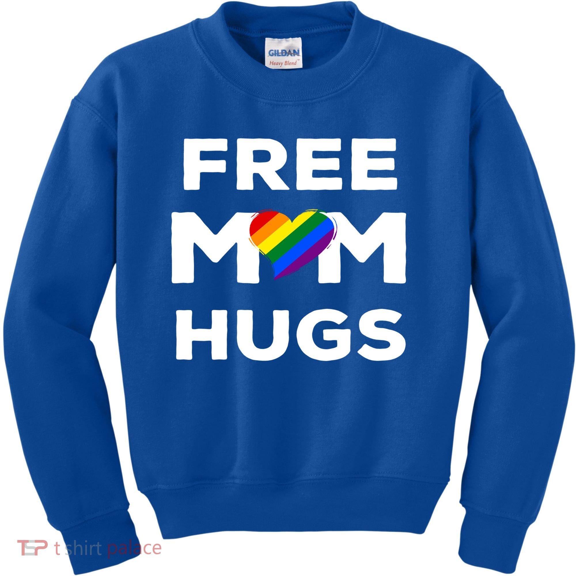 Free Mom Hugs Gift Kids Sweatshirt