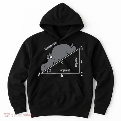 Funny Math Humor Hippotenuse Hypotenuse Funny Hoodie
