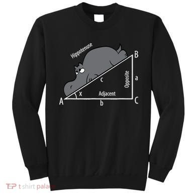 Funny Math Humor Hippotenuse Hypotenuse Funny Sweatshirt
