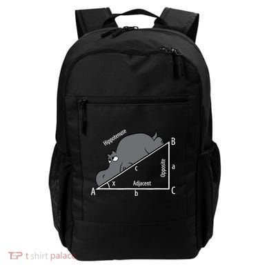 Funny Math Humor Hippotenuse Hypotenuse Funny Backpack