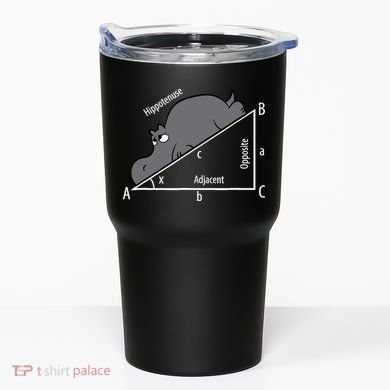 Funny Math Humor Hippotenuse Hypotenuse Funny Tumbler