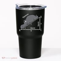Funny Math Humor Hippotenuse Hypotenuse Funny Tumbler thumb 0