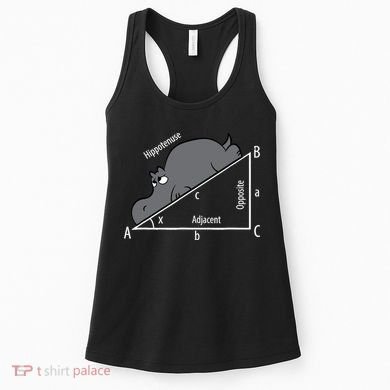 Funny Math Humor Hippotenuse Hypotenuse Funny Women's Tank Top