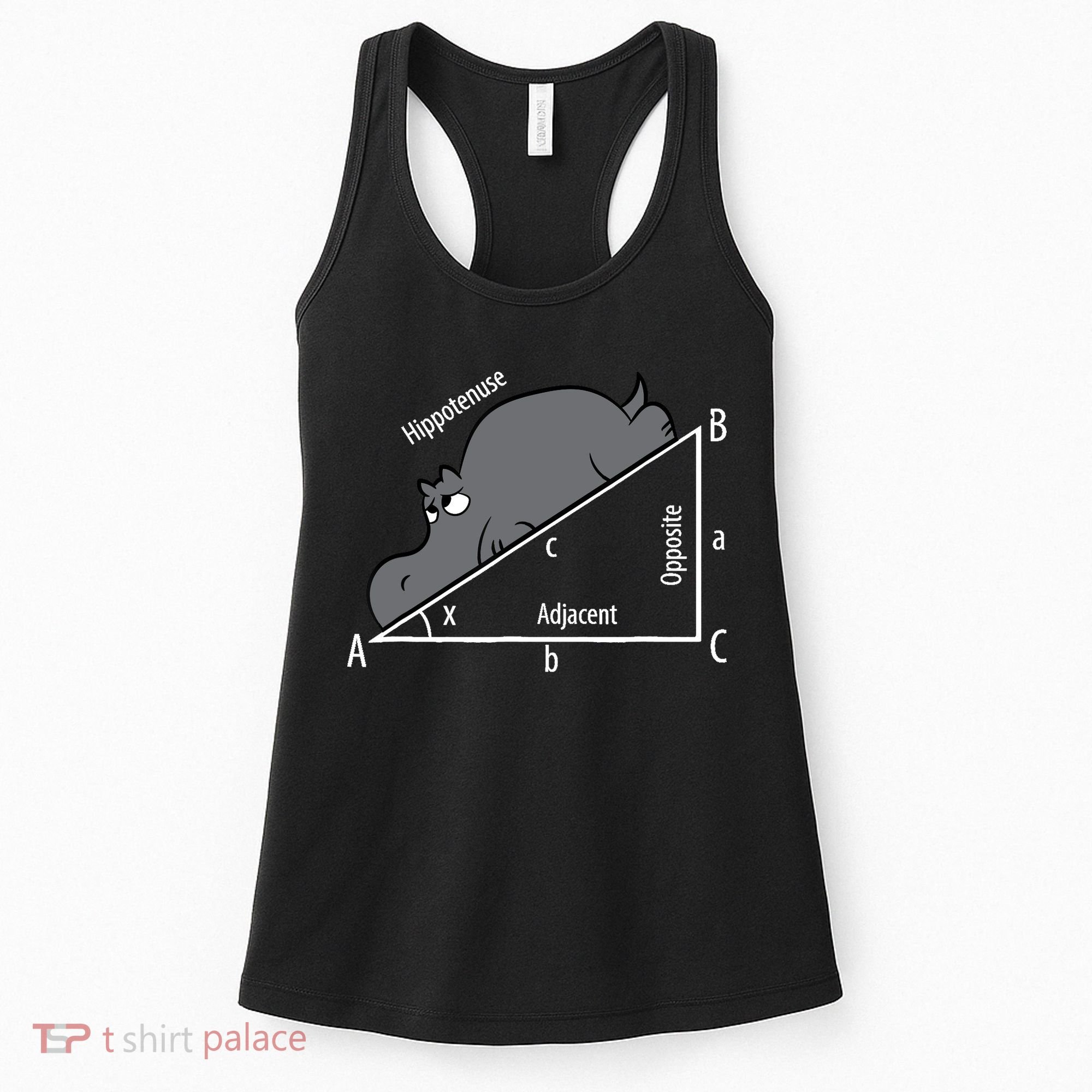 Funny Math Humor Hippotenuse Hypotenuse Funny Women's Tank Top