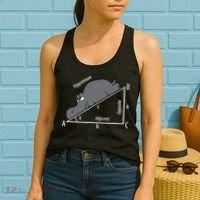 Funny Math Humor Hippotenuse Hypotenuse Funny Women's Tank Top thumb 2