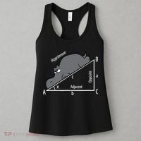 Funny Math Humor Hippotenuse Hypotenuse Funny Women's Tank Top thumb 3