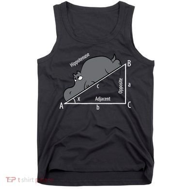 Funny Math Humor Hippotenuse Hypotenuse Funny Tank Top