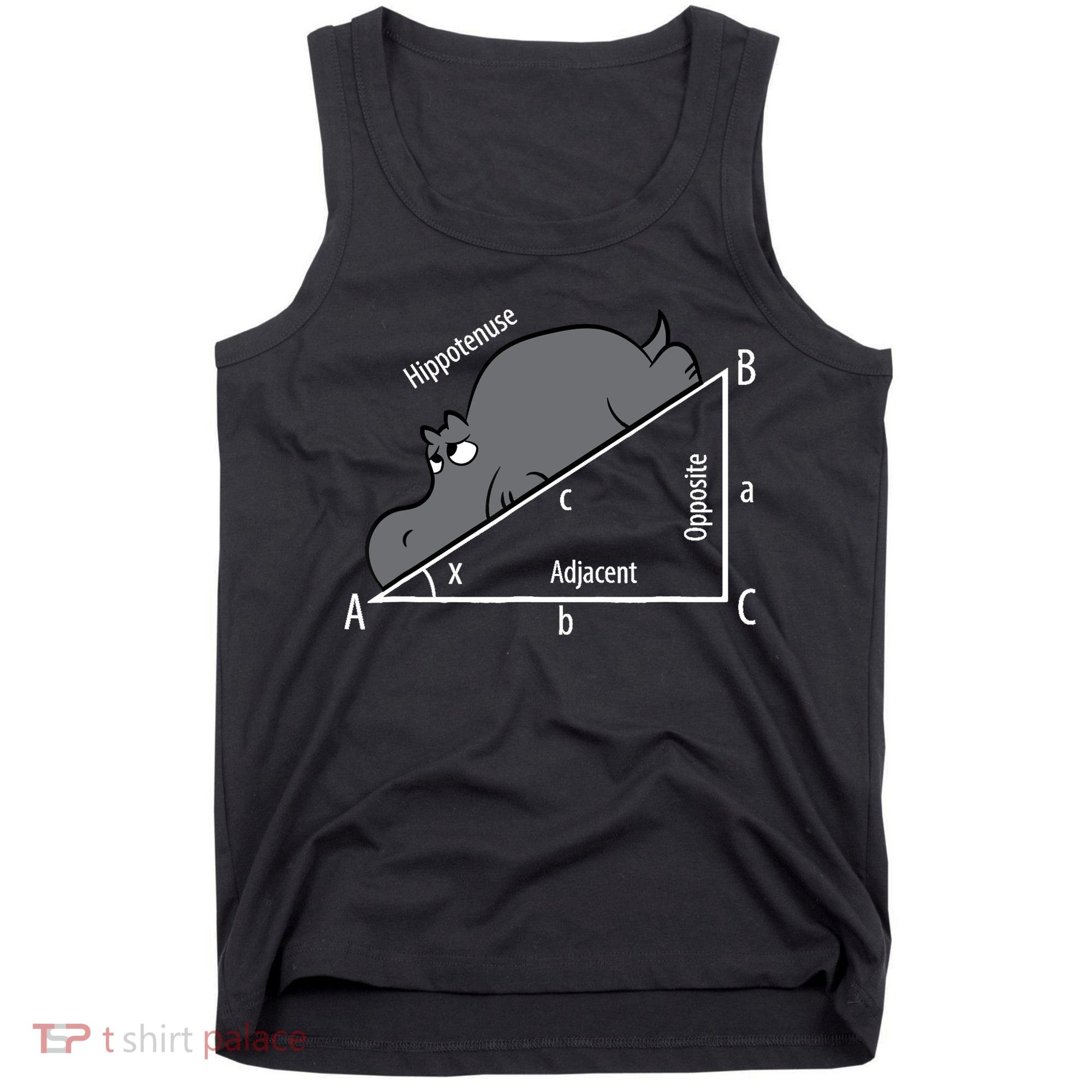 Funny Math Humor Hippotenuse Hypotenuse Funny Tank Top