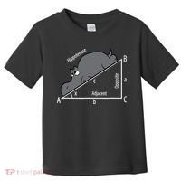 Funny Math Humor Hippotenuse Hypotenuse Funny Toddler T-Shirt thumb 0