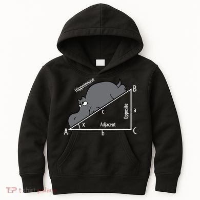 Funny Math Humor Hippotenuse Hypotenuse Funny Kids Hoodie