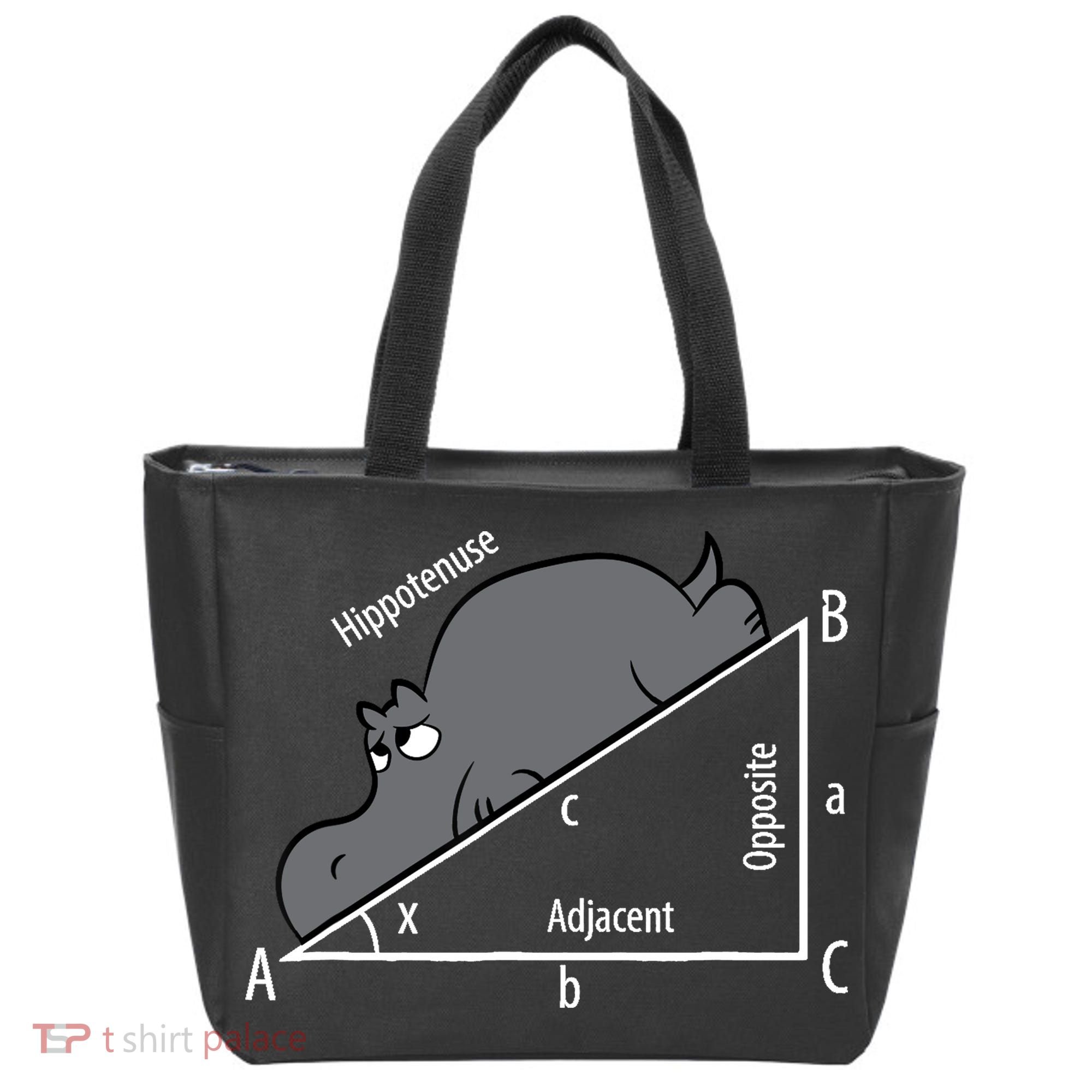 Funny Math Humor Hippotenuse Hypotenuse Funny Tote Bag