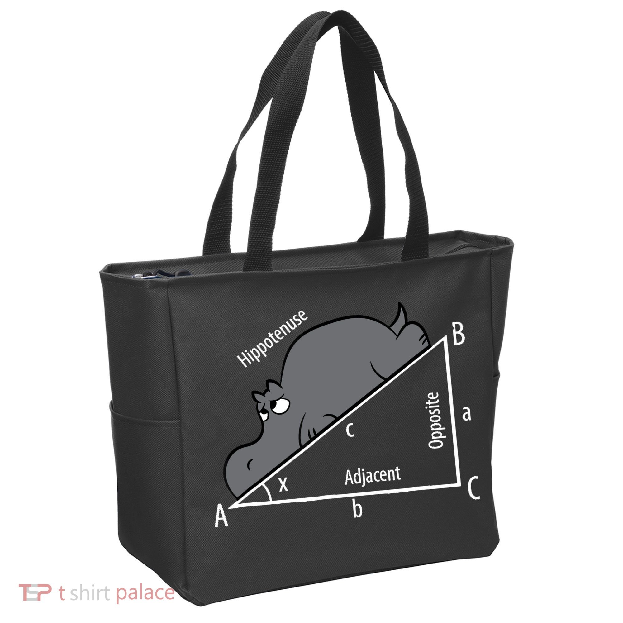 Funny Math Humor Hippotenuse Hypotenuse Funny Tote Bag