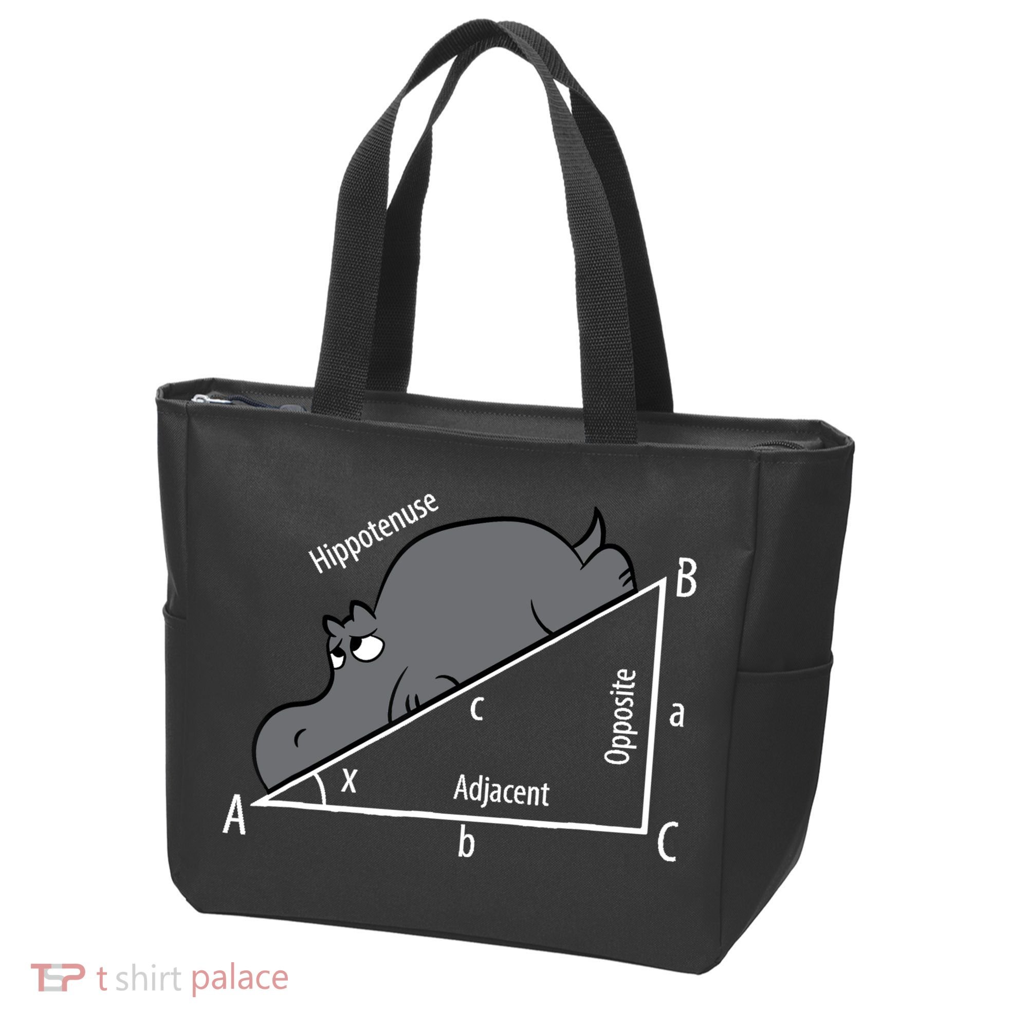 Funny Math Humor Hippotenuse Hypotenuse Funny Tote Bag