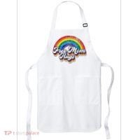 Free Mom Hugs Rainbow Heart LGBT Flag LGBT Pride Month Apron thumb 0