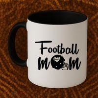 Football Mom Heart Cute Helmet Coffee Mug thumb 2