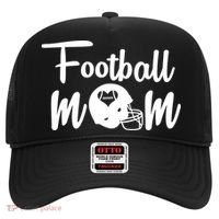 Football Mom Heart Cute Helmet Hat thumb 0