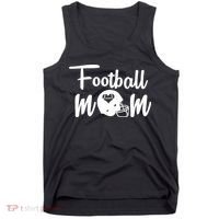 Football Mom Heart Cute Helmet Tank Top thumb 0