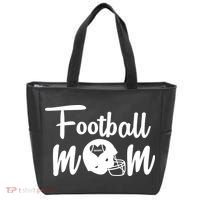 Football Mom Heart Cute Helmet Tote Bag thumb 0