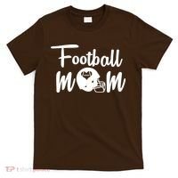 Football Mom Heart Cute Helmet T-Shirt thumb 0