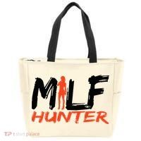 Funny Milf Hunter Tote Bag thumb 0