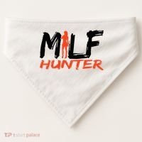 Funny Milf Hunter USA-Made Doggie Bandana thumb 0