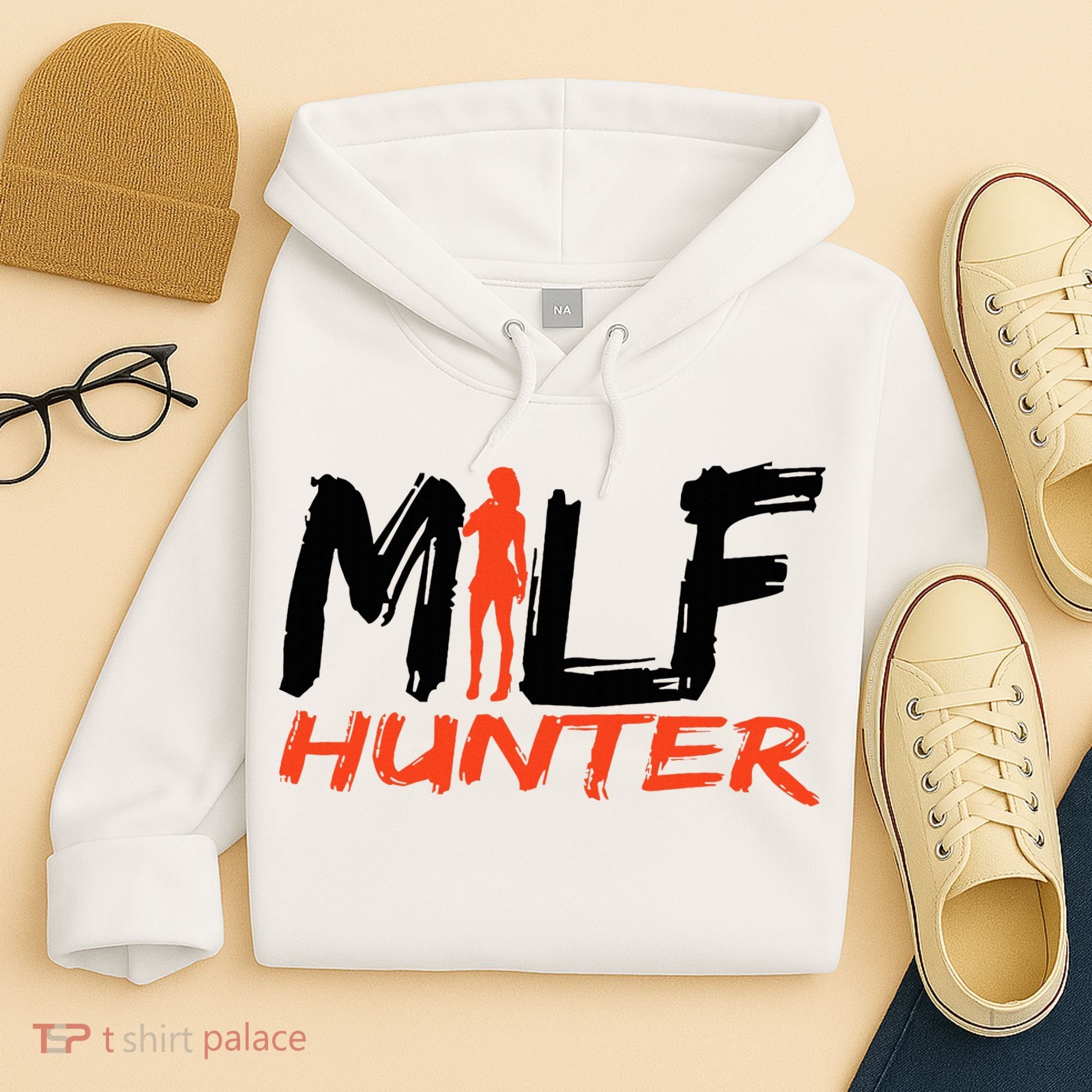 Funny Milf Hunter Hoodie