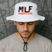 Funny Milf Hunter Bucket Hat thumb 2