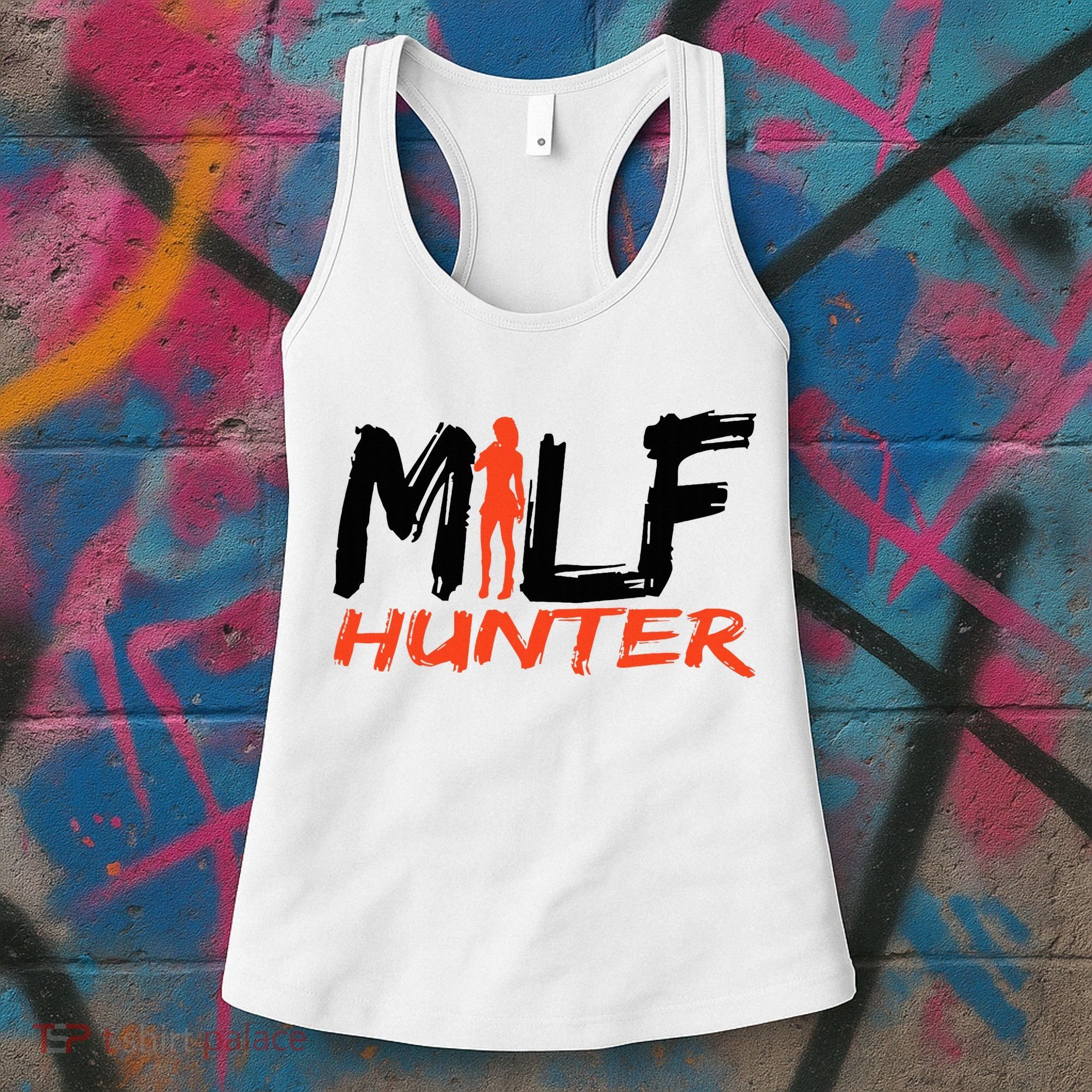 Funny Milf Hunter Women's Tank Top