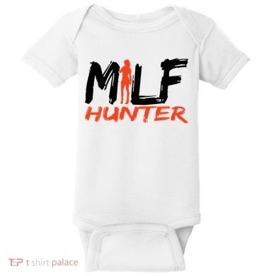Funny Milf Hunter Baby Bodysuit