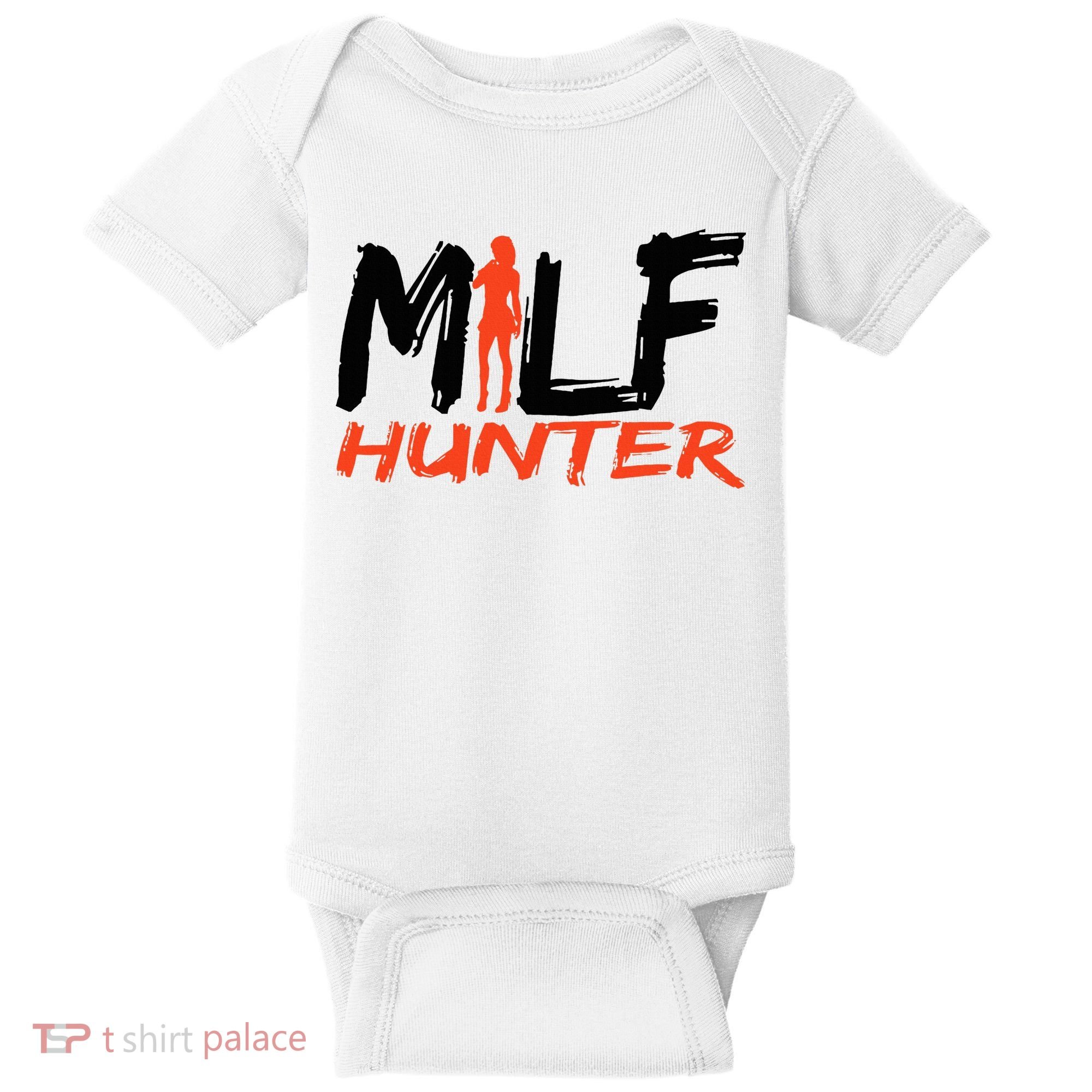Funny Milf Hunter Baby Bodysuit