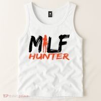 Funny Milf Hunter Tank Top thumb 2