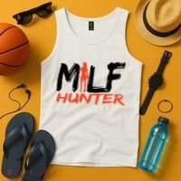 Funny Milf Hunter Tank Top thumb 4